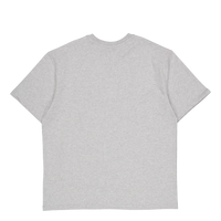 Crew T-shirt Grey Melange/white