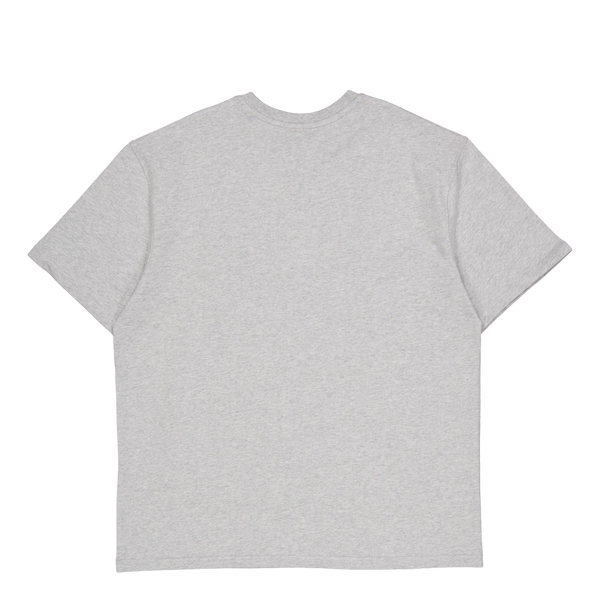 Crew T-shirt Grey Melange/white