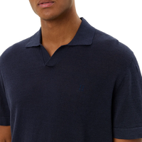 Emmanuel Polo Knit Dark Navy