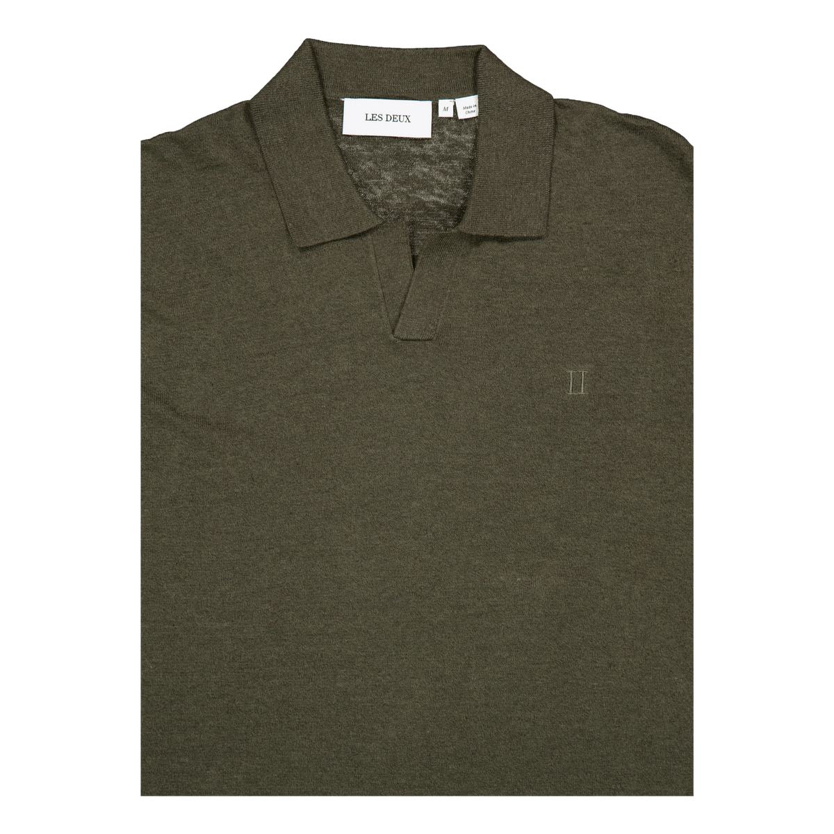 Emmanuel Polo Knit Forest Green