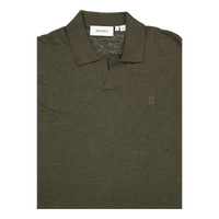 Emmanuel Polo Knit Forest Green