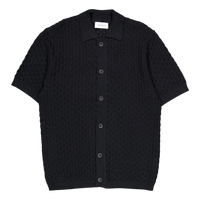 Gespertus Ss Knit Shirt Black