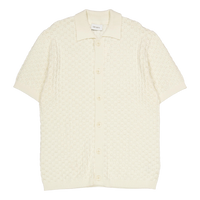 Gespertus Ss Knit Shirt Ivory