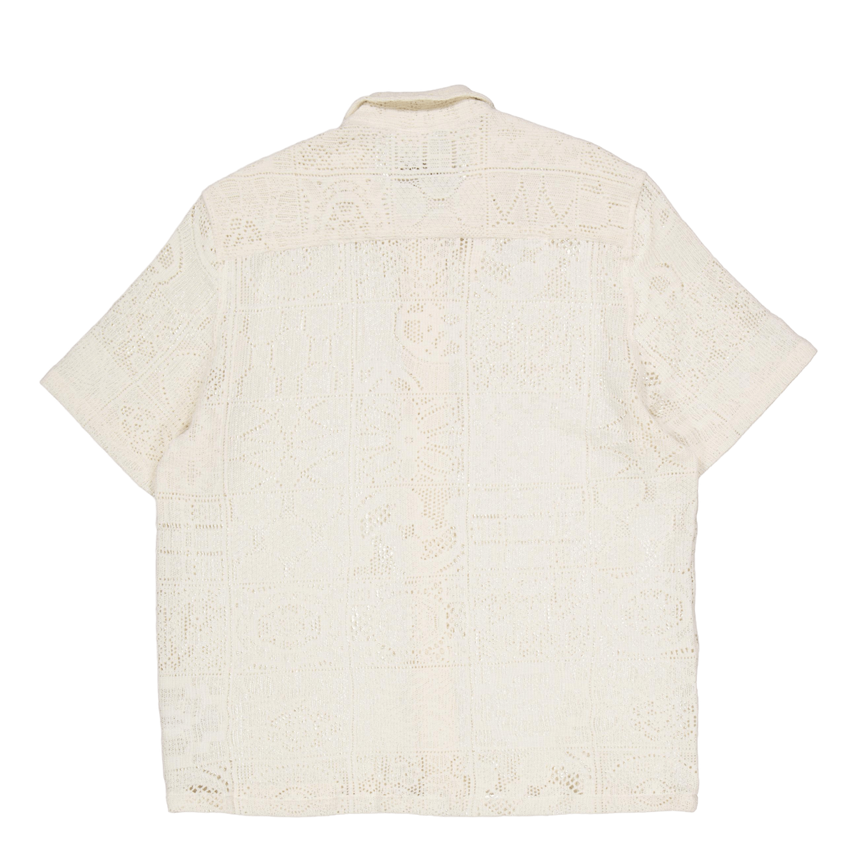 Hector Lace Ss Shirt Ivory