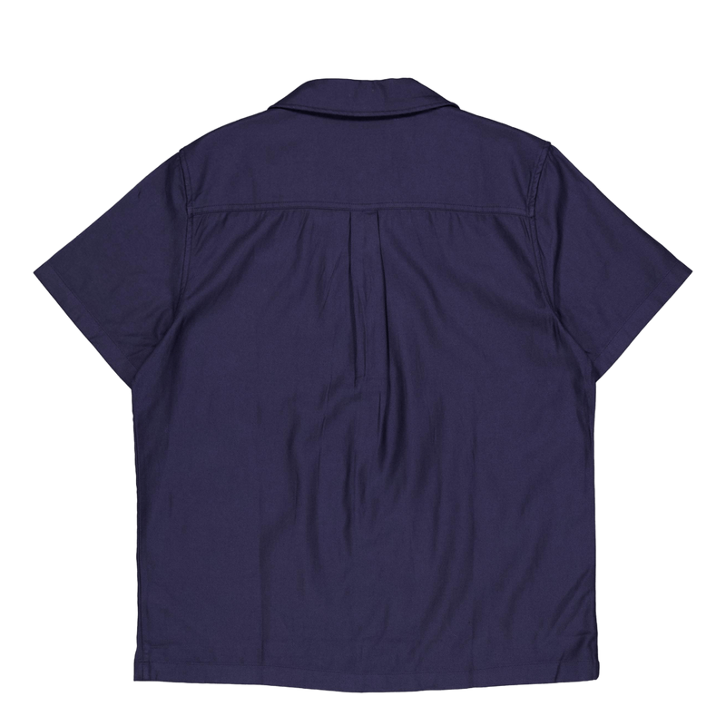 Kingsley Aoe Ss Shirt Dark Navy