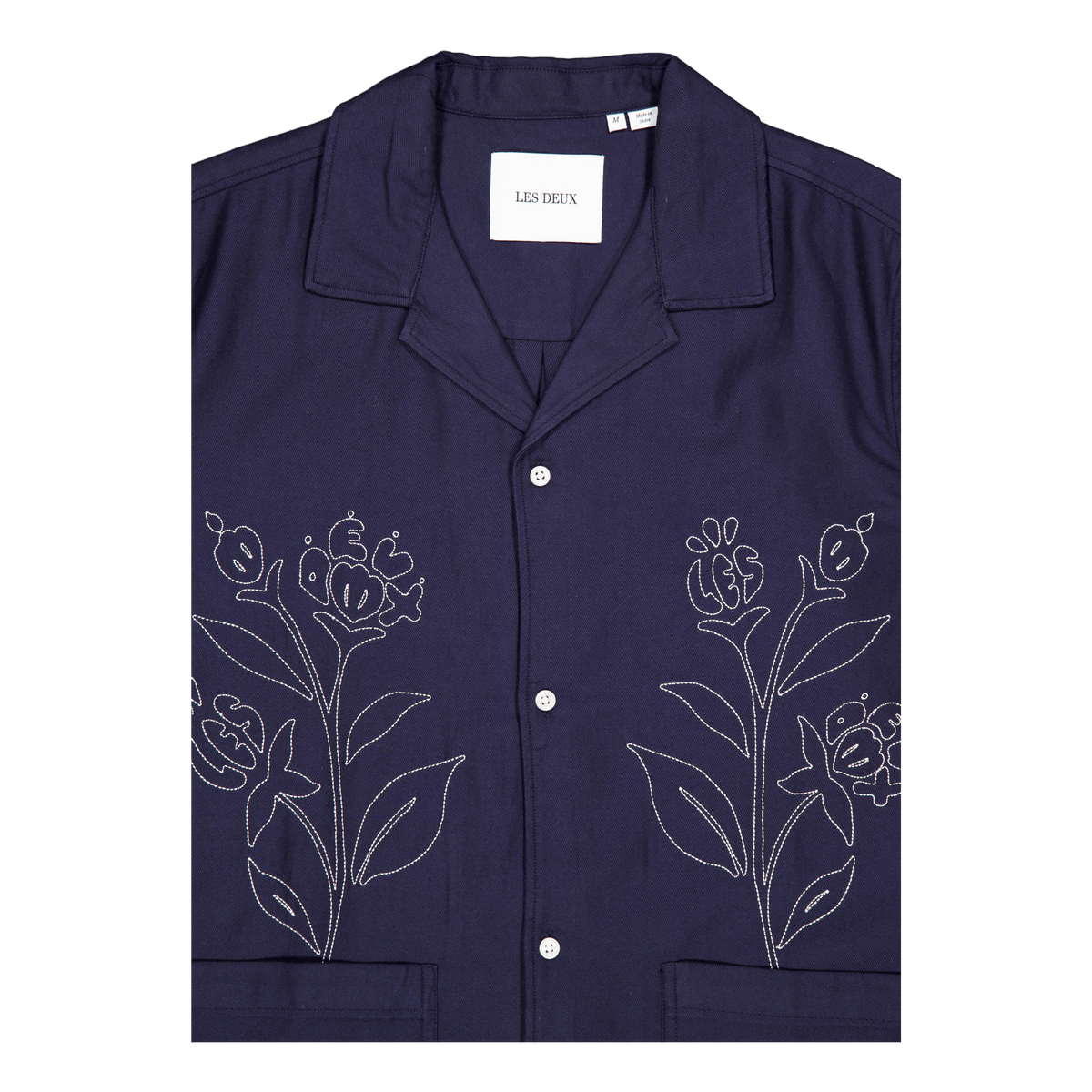 Kingsley Aoe Ss Shirt Dark Navy