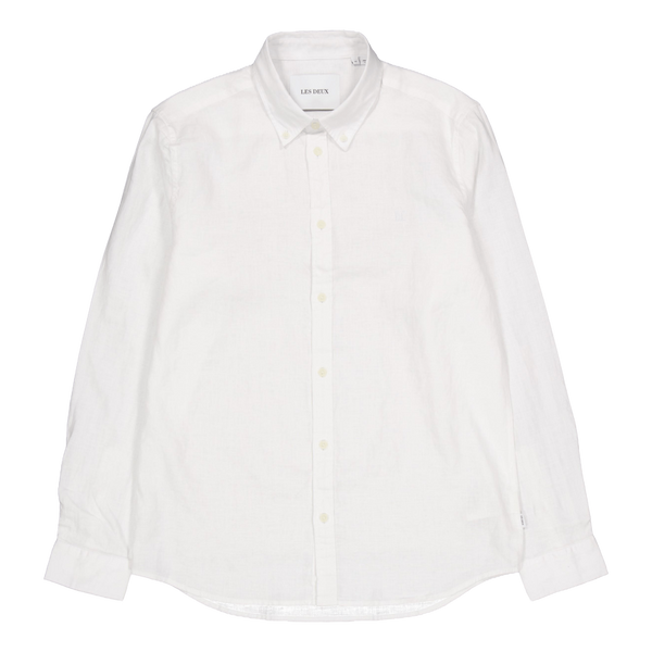 Kristian Linen B.d. Shirt White