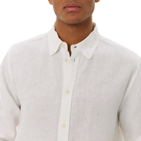 Kristian Linen B.d. Shirt White