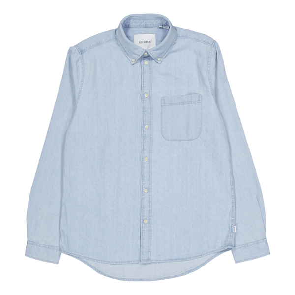 Kash Denim Shirt Light Blue Wash