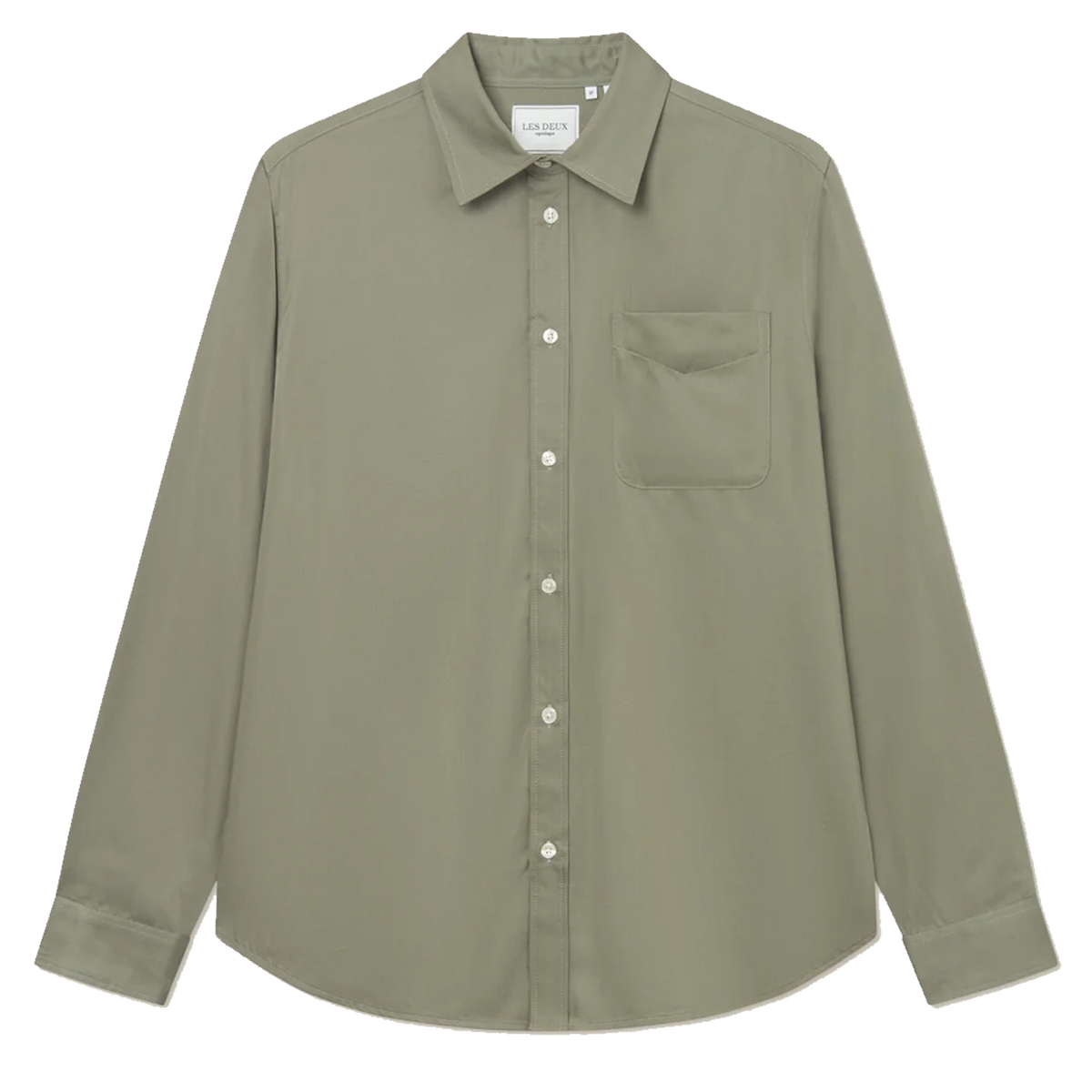 Kent Tencel Shirt Lichen Green