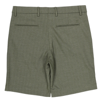 Como Reg Herringbone Shorts Forest Green/chive Green