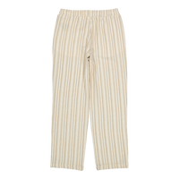 Houston Stripe Cotton Pants Ivory/lichen Green