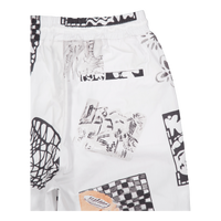 Otto Aop Shorts Light Ivory