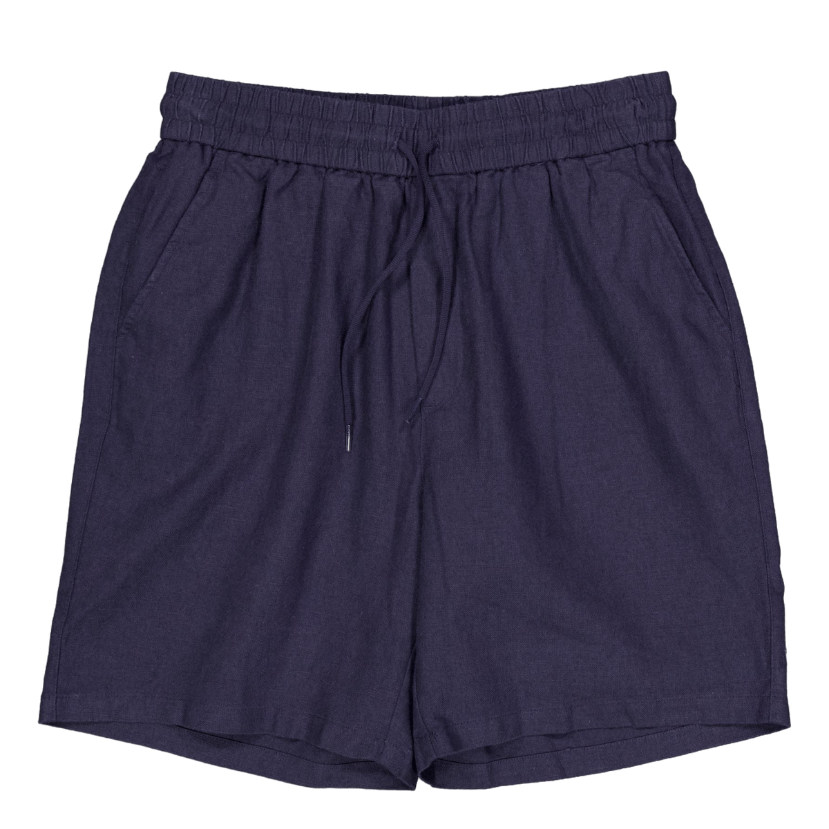 Otto Linen Shorts Dark Navy