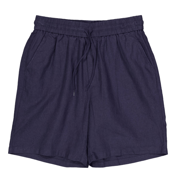 Otto Linen Shorts Dark Navy