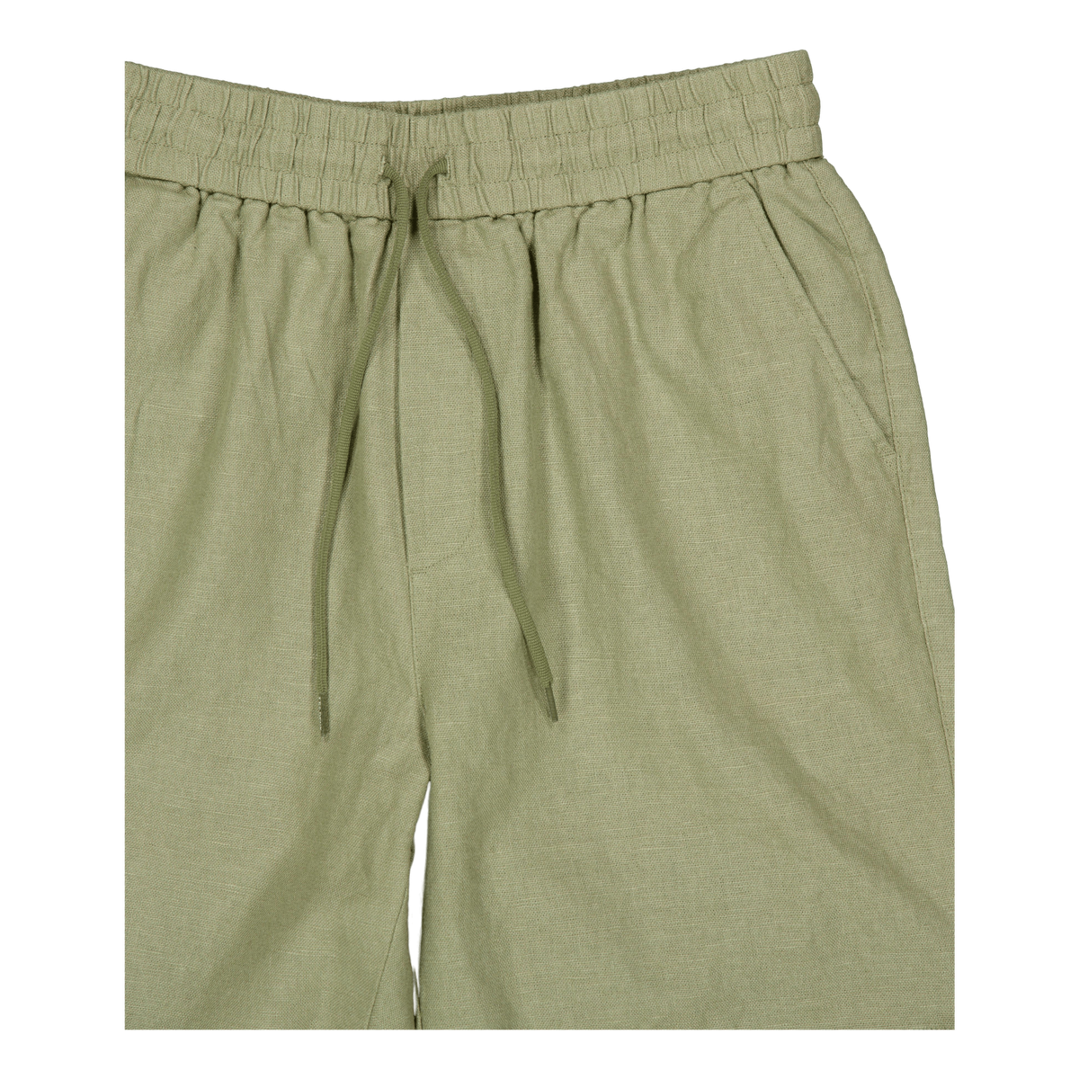 Otto Linen Shorts Lichen Green