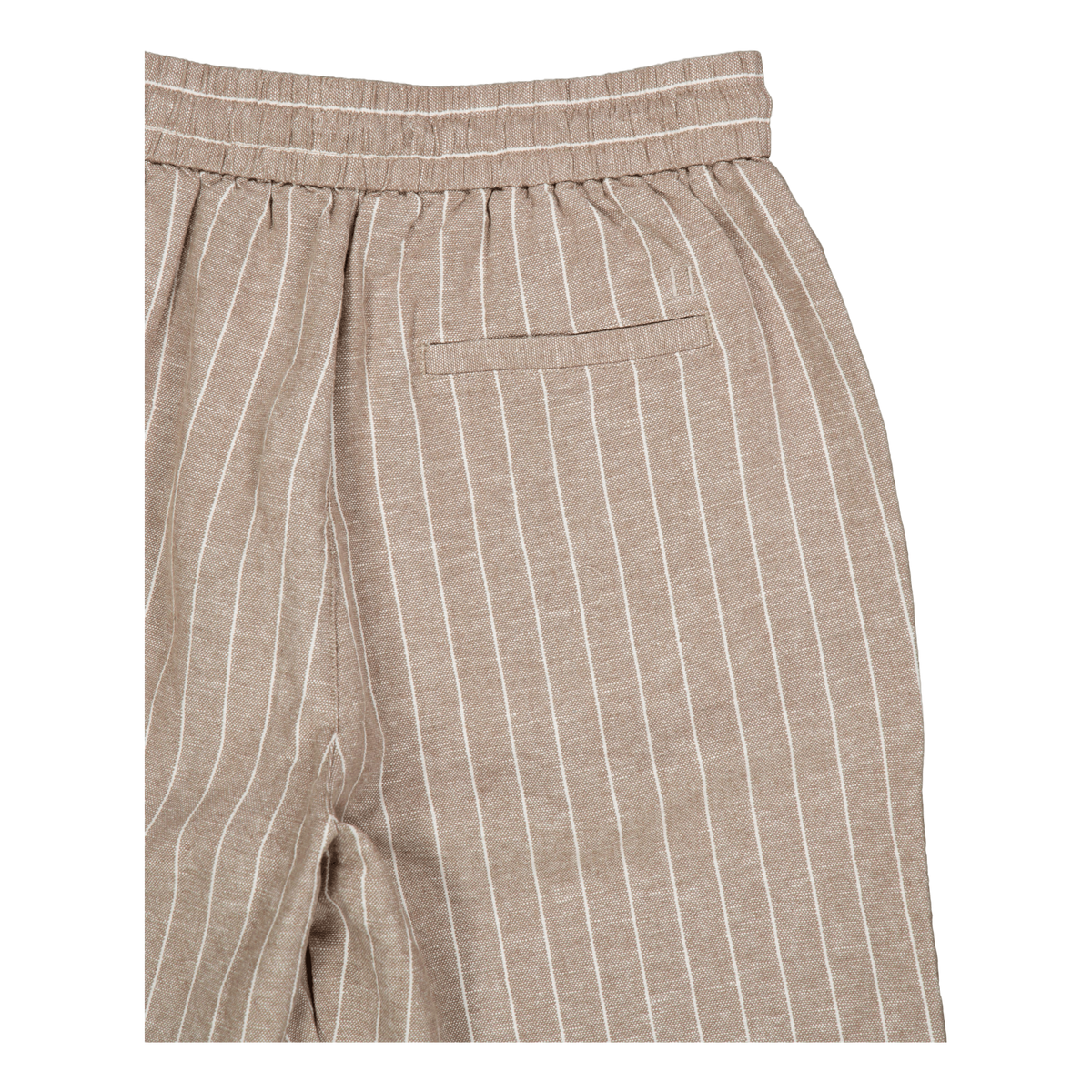 Otto Linen Shorts Walnut/light Ivory