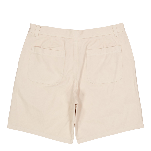 Kody Cotton Herringbone Shorts Ivory