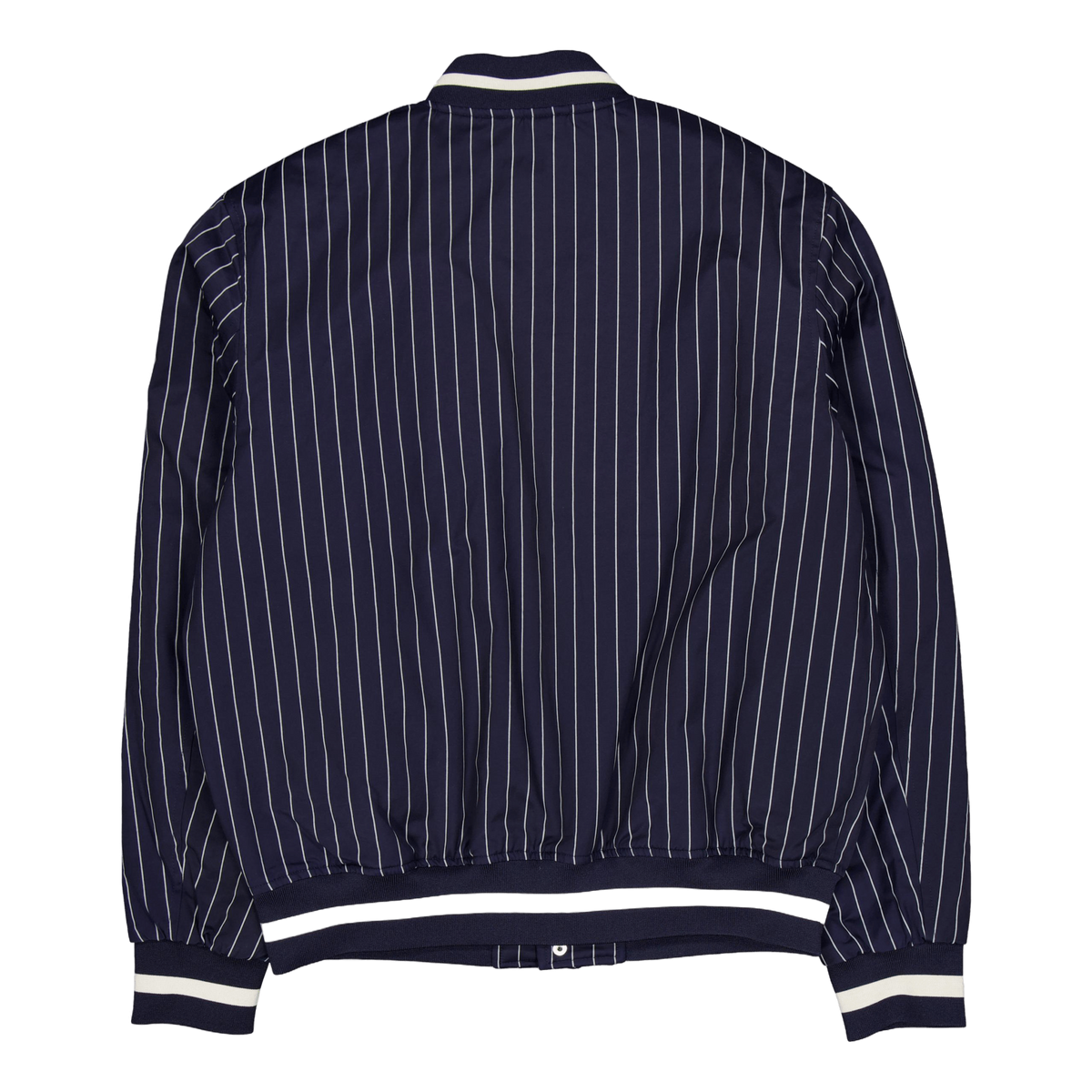 Les Deux Tech Varsity Jacket Dark Navy/ivory