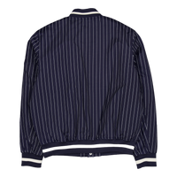 Les Deux Tech Varsity Jacket Dark Navy/ivory