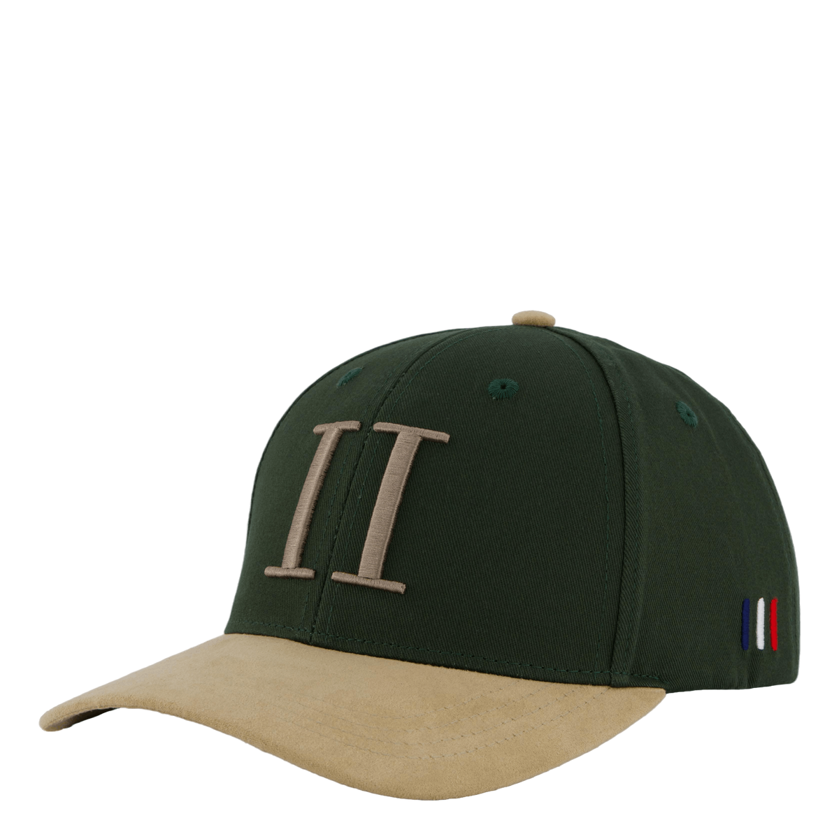 Baseball Cap Contrast Suede Ii Dark Chive Green/warm Sand