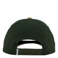 Baseball Cap Contrast Suede Ii Dark Chive Green/warm Sand