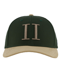 Baseball Cap Contrast Suede Ii Dark Chive Green/warm Sand