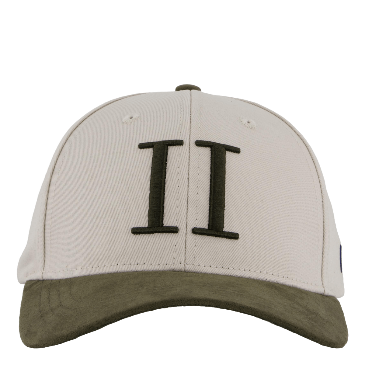 Baseball Cap Contrast Suede Ii Light Desert Sand/forest Green