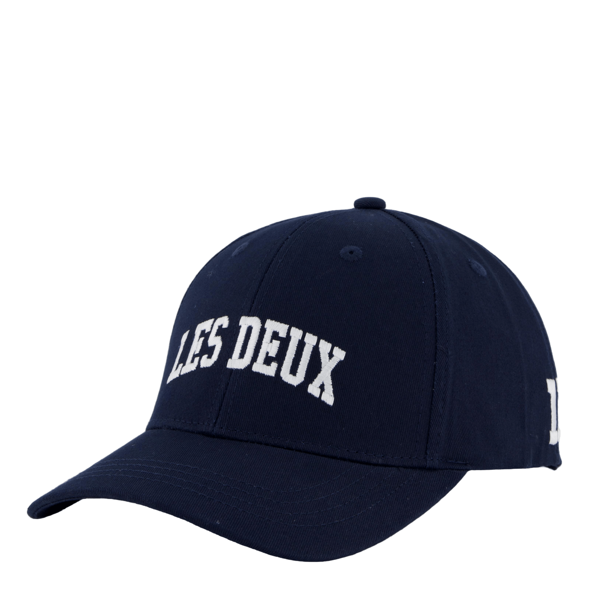 Les Deux 11 Baseball Cap Dark Navy/white