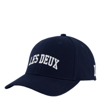 Les Deux 11 Baseball Cap Dark Navy/white