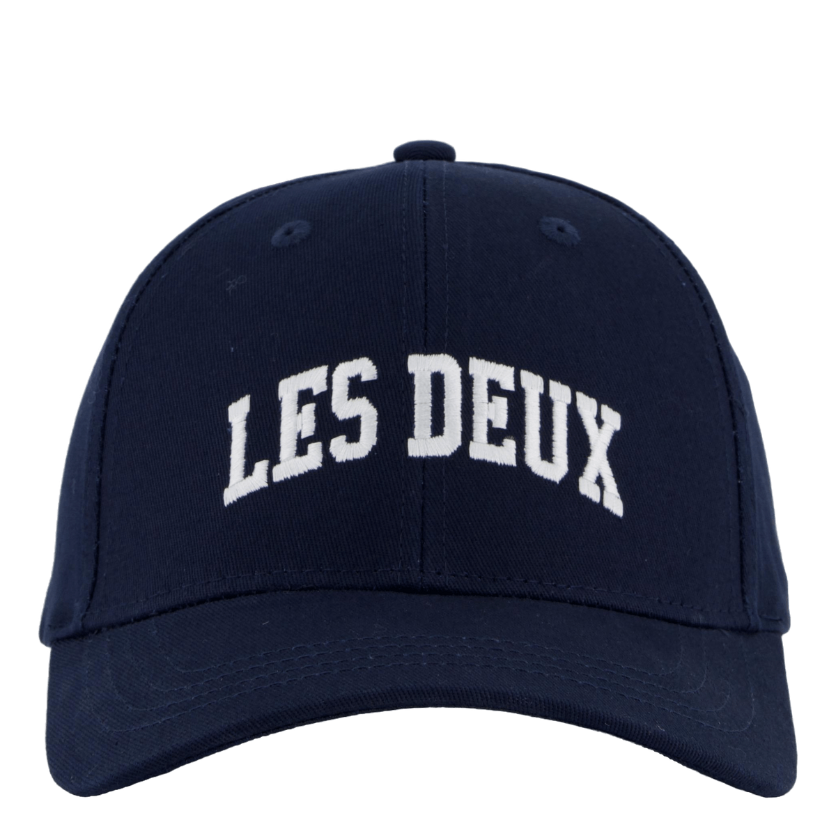 Les Deux 11 Baseball Cap Dark Navy/white