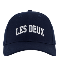 Les Deux 11 Baseball Cap Dark Navy/white