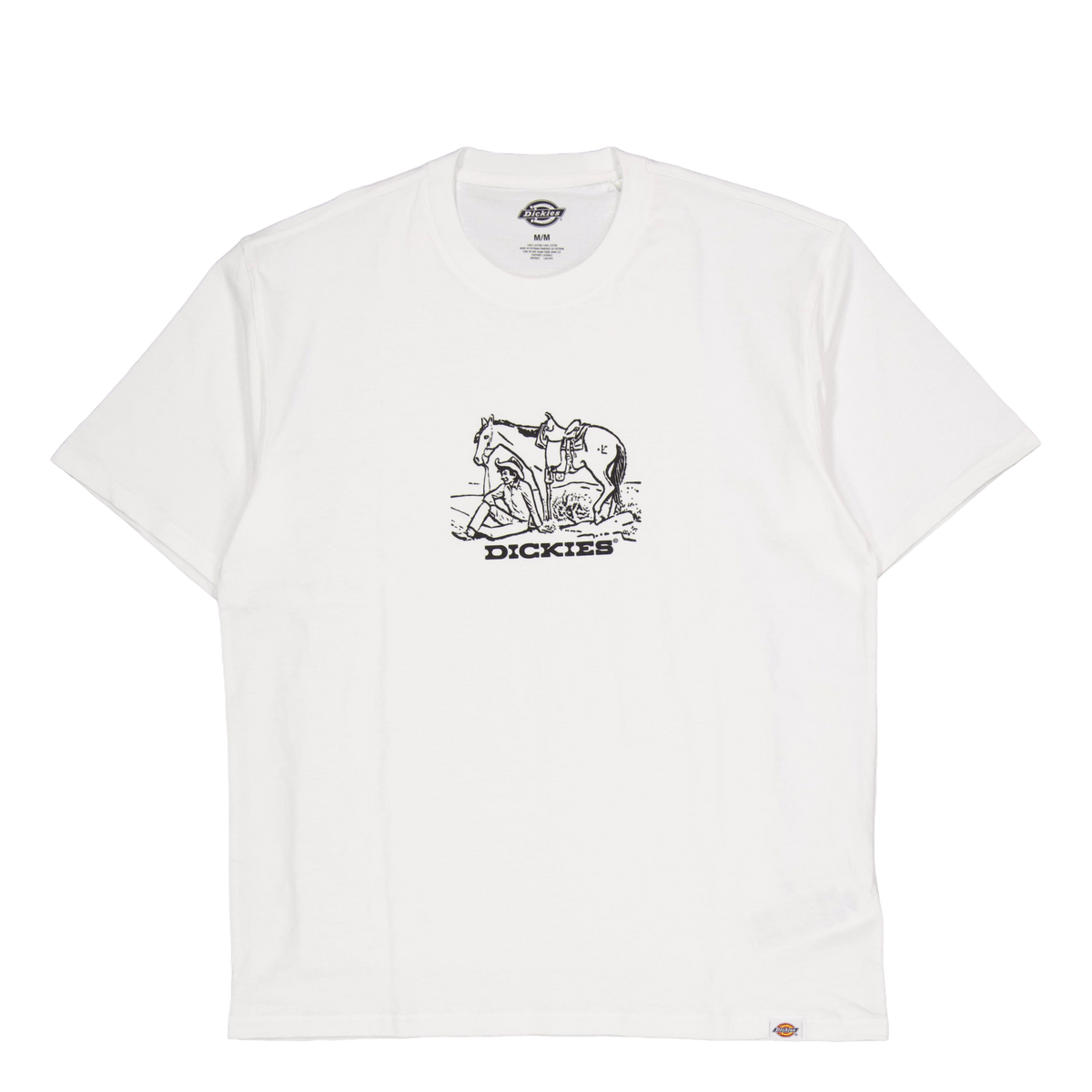 Companion Center Logo Ss Tee W White