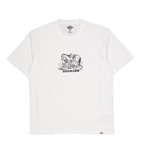 Companion Center Logo Ss Tee W White