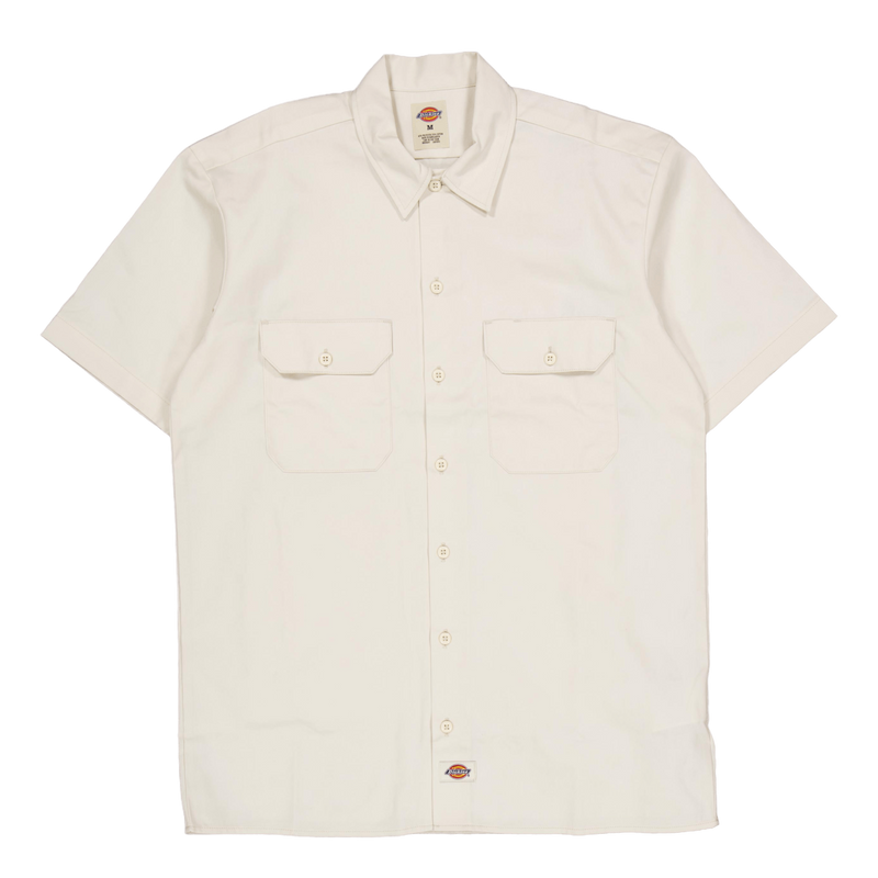 Work Shirt Ss Rec Whitecap Gray
