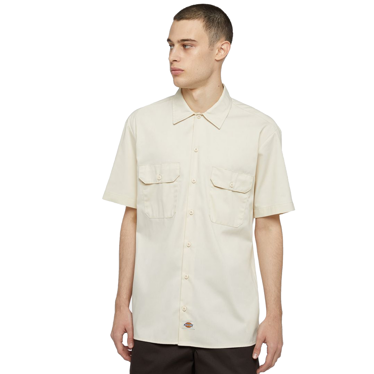 Work Shirt Ss Rec Whitecap Gra Whitecap Gray