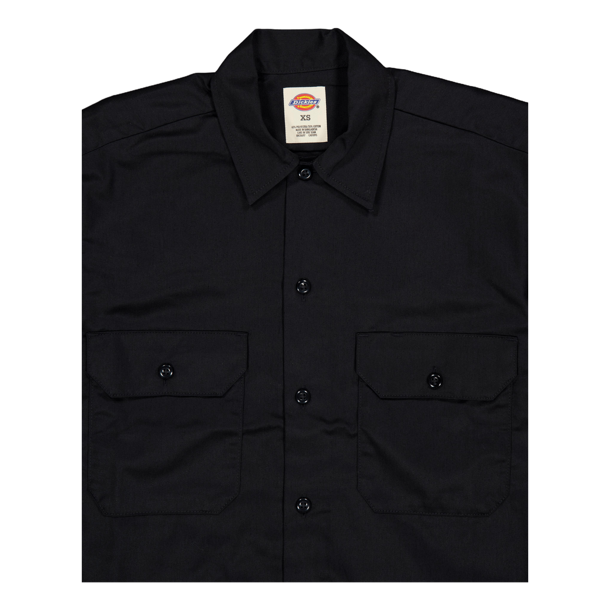 Work Shirt Ss Rec Black Black