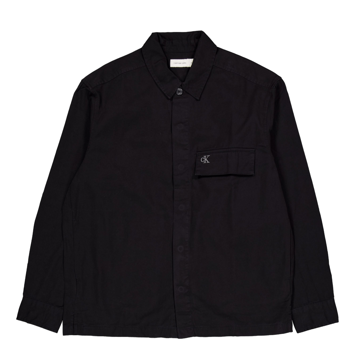 Clean Cotton Overshirt Black