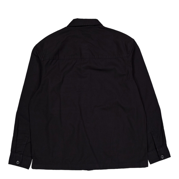 Clean Cotton Overshirt Black