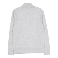 Waffle Texture Q-zip Grey