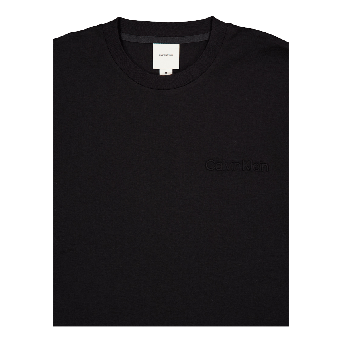 Embossed Logo T-shirt Black