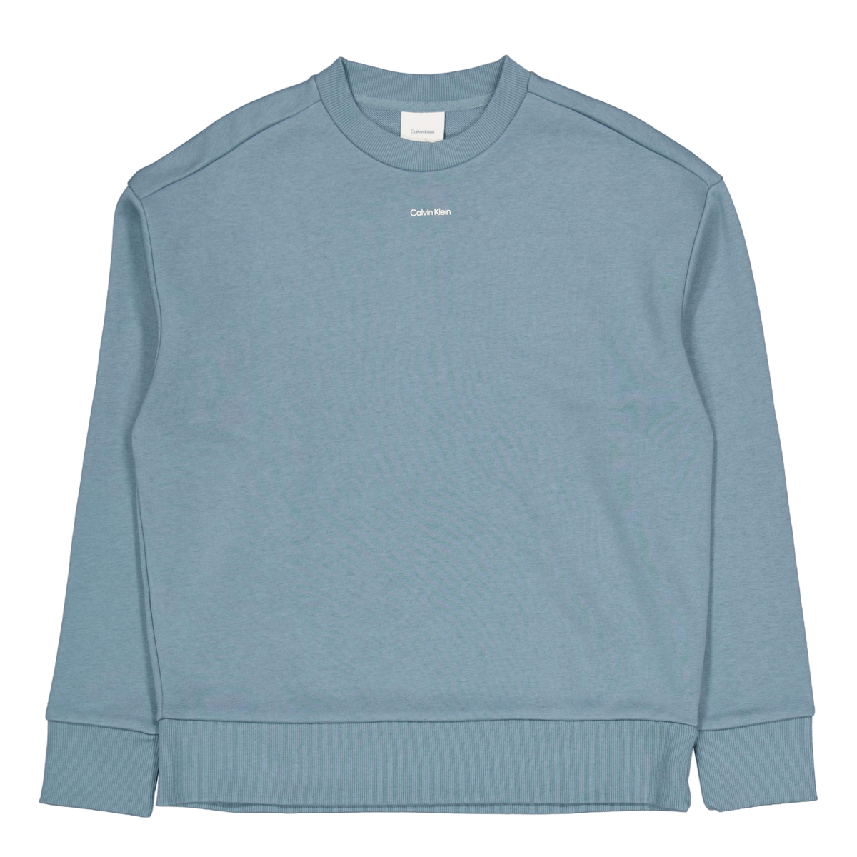 Nano Logo Cotton Modal Crew Blue