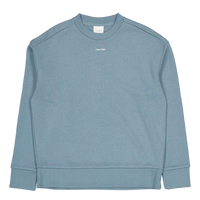 Nano Logo Cotton Modal Crew Blue