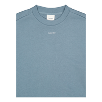 Nano Logo Cotton Modal Crew Blue