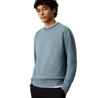 Nano Logo Cotton Modal Crew Blue