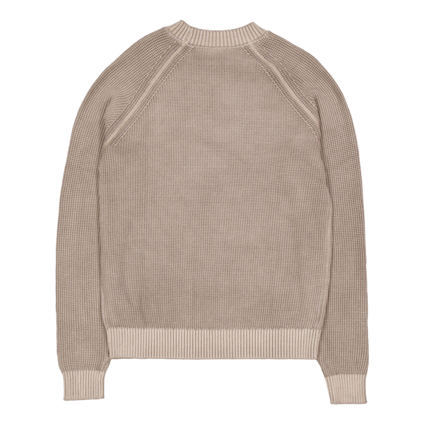 Washed Raglan Sweater Grey