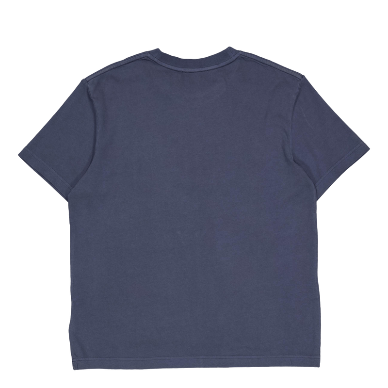 Washed Ss Tee Blue