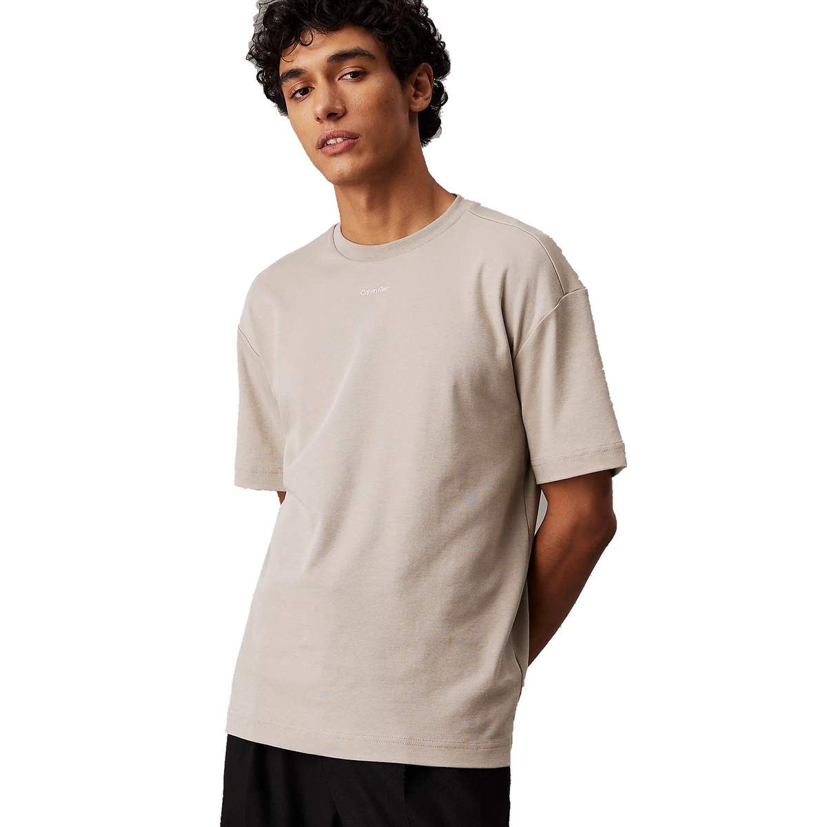 Nano Logo Interlock T-shirt Khaki