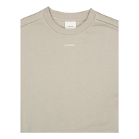 Nano Logo Cotton Modal Crew Khaki