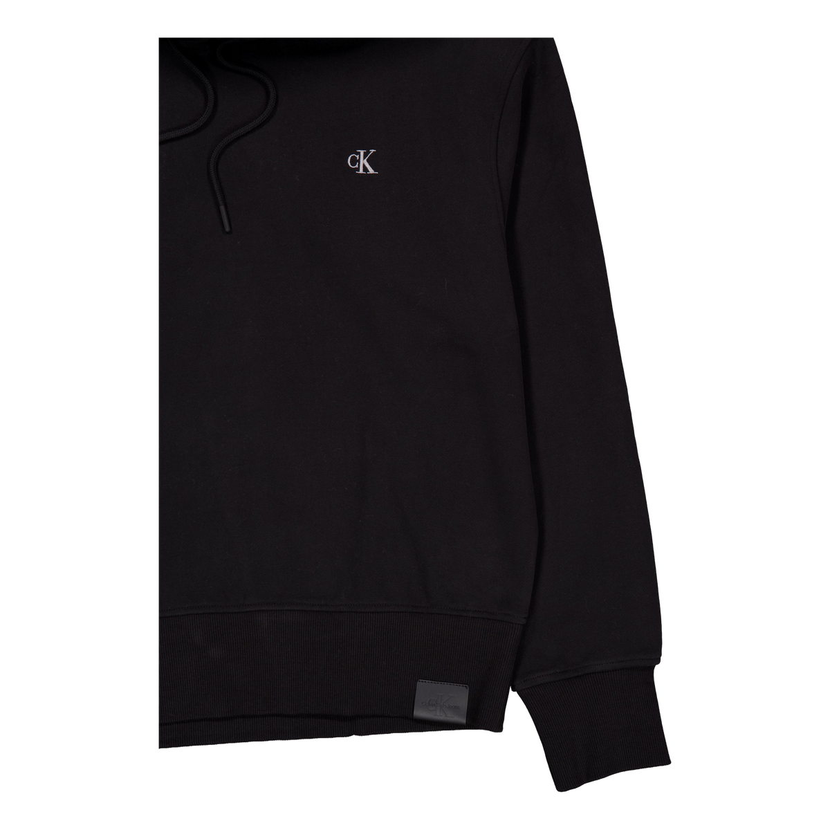 Heavyweight Ck Embro Hoodie Black